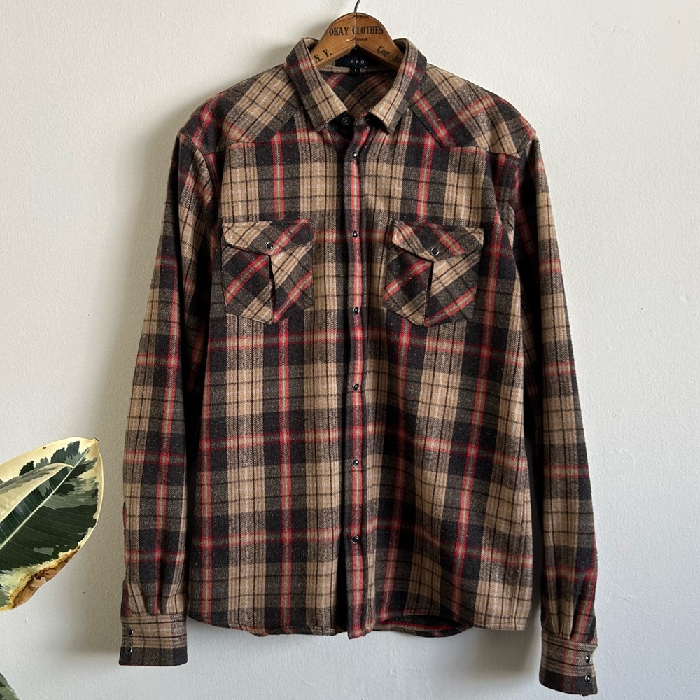 IRO Flannel Overshirt